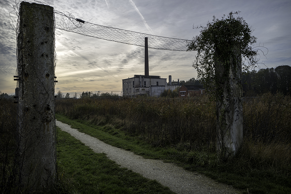 Het voormalig fabrieksterrein De Eendracht.