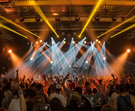 Decoratieve afbeelding van een concert