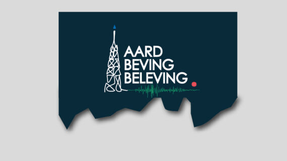 Het logo van Aardbeving beleving