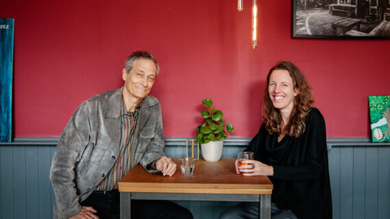 Portretfoto van Ferdinant en Kirsten, initiatiefnemers van het Toukomstproject Arts in Health