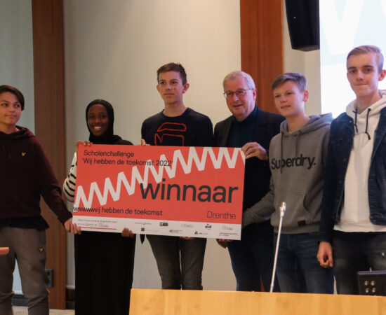 Winnaar scholenchallenge Drenthe