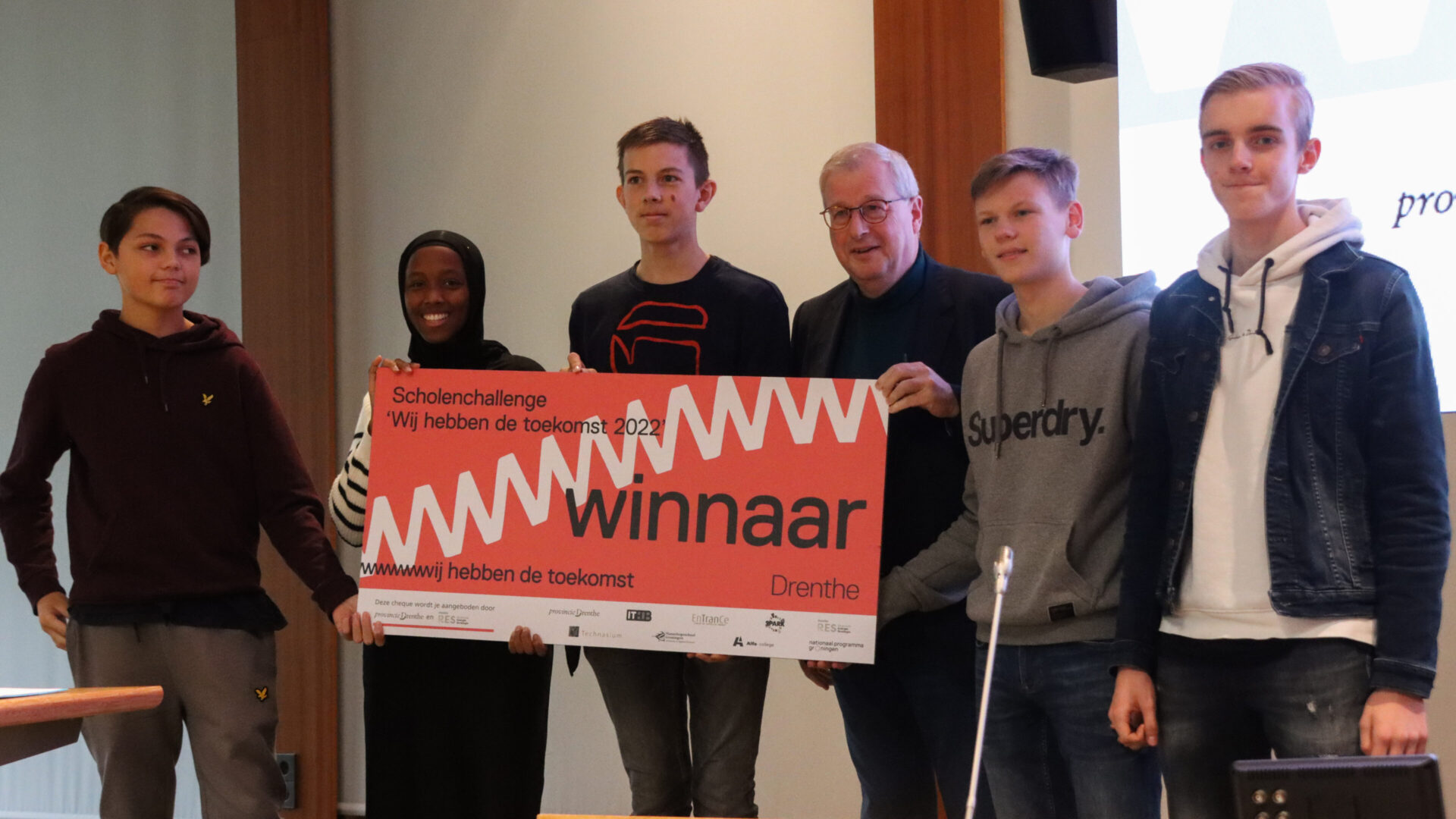 Winnaar scholenchallenge Drenthe