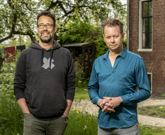 Portret foto van Emil Klok en Reinout Douma