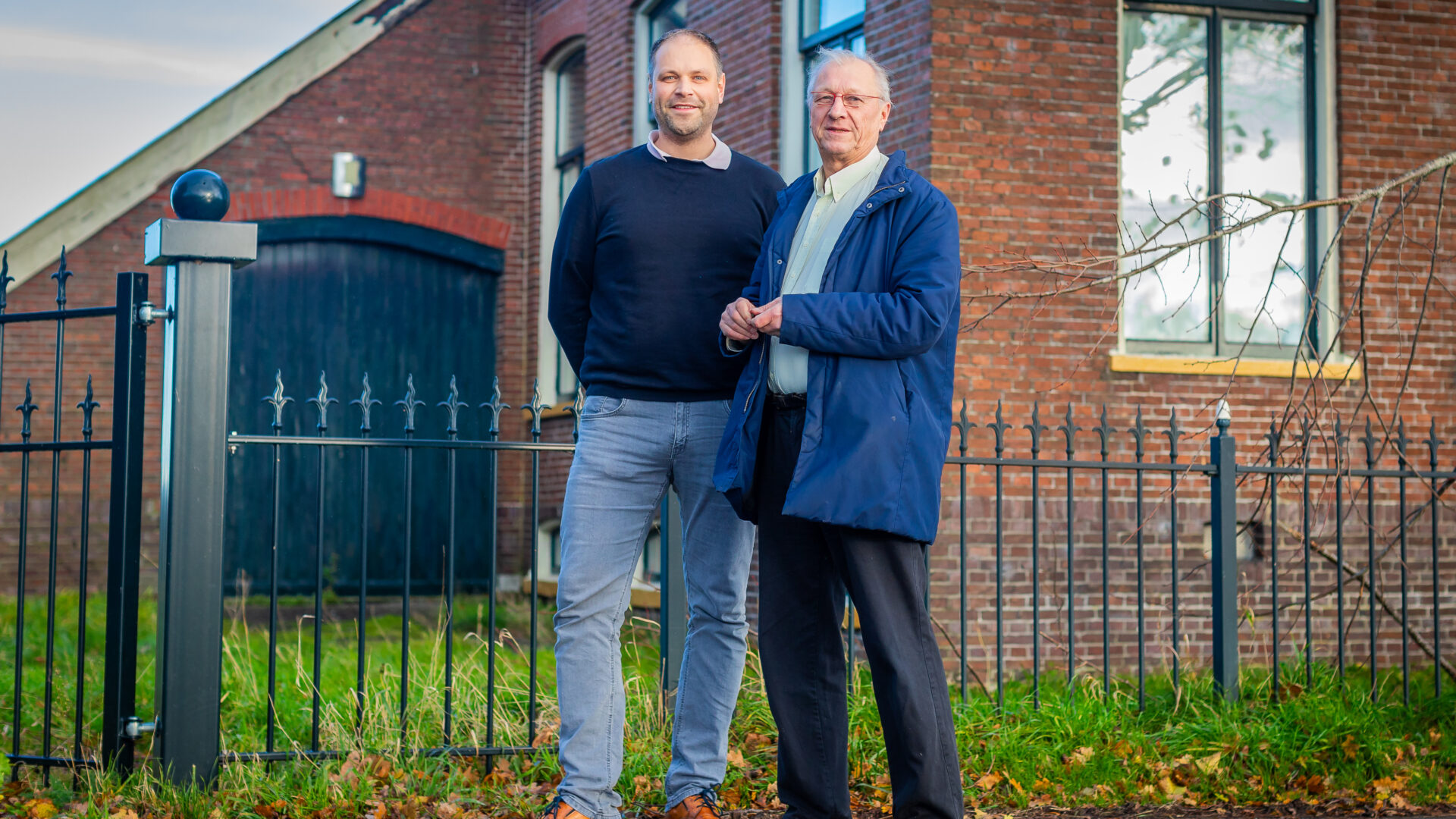 Portretfoto van Wouter van de Kolk en Jan Mulder.