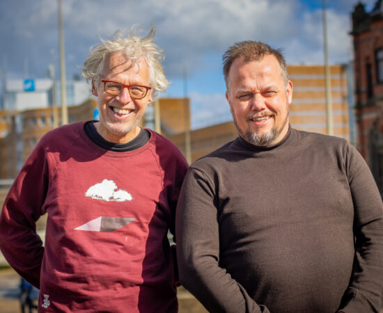 Panelleden Jeroen en Peter