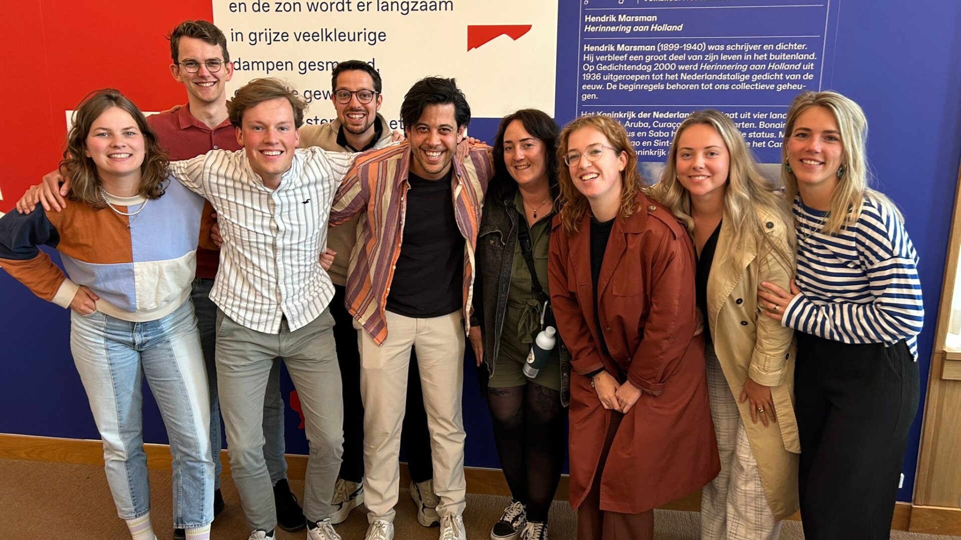 Trainees op bezoek in Den Haag