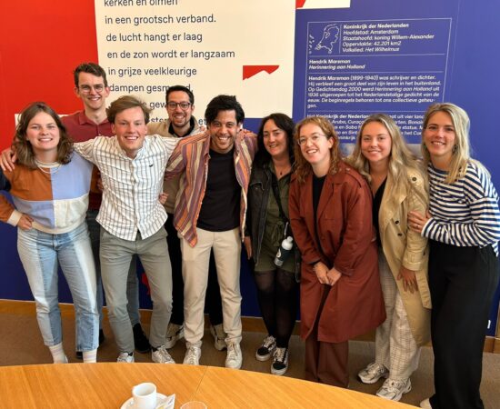 Trainees op bezoek in Den Haag