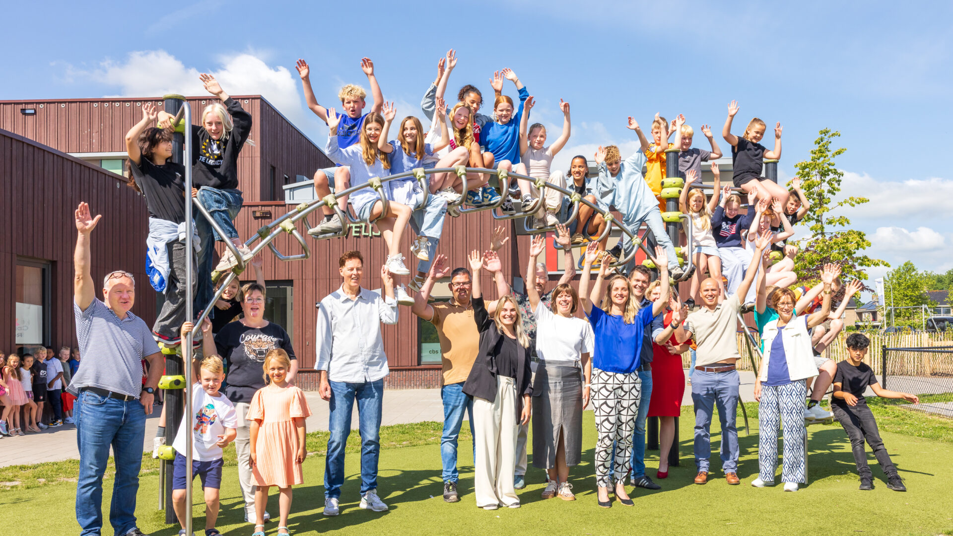 Verrijkt schoolplein in Delfzijl