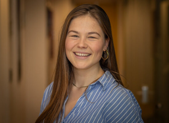 Trainee Fardau Koster