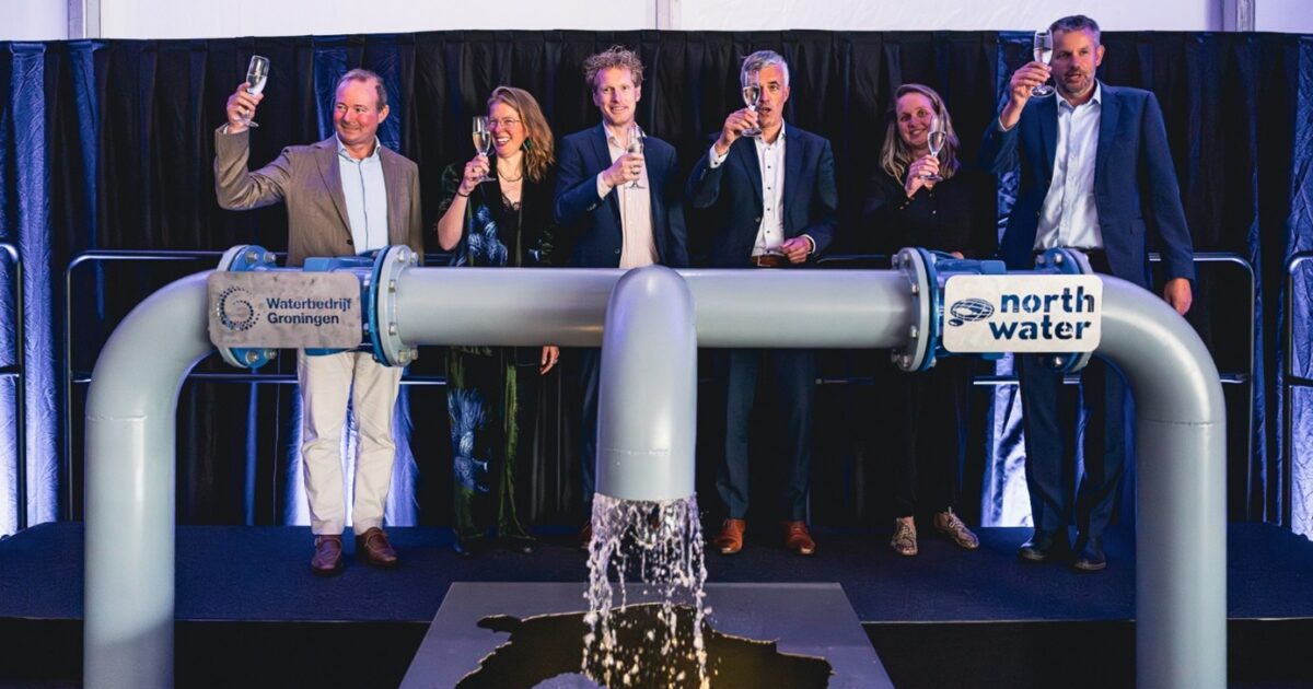 North Water opent Duurzame Watervoorziening Delfzijl